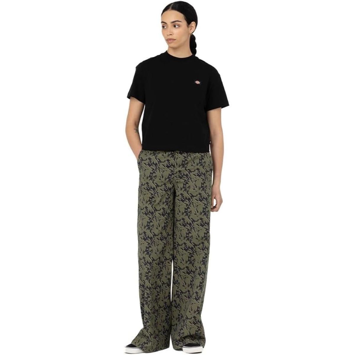 Oakport Boxy Ss Tee T-Shirt, Schwarz, Kurzarm, Basic, Loungepants?