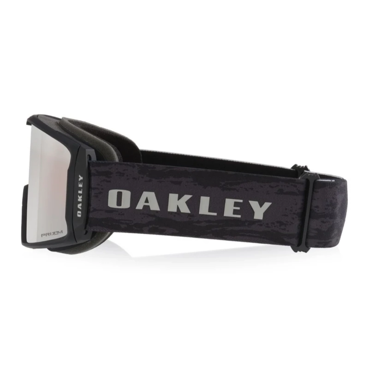 Line Miner L - Ayumu Sig Brille, Gleitschutzbrille, Oakley, Prizm, Brillenband, Schutzbrille, Schnee, Schwarz, Verstellbares Band, Oakley