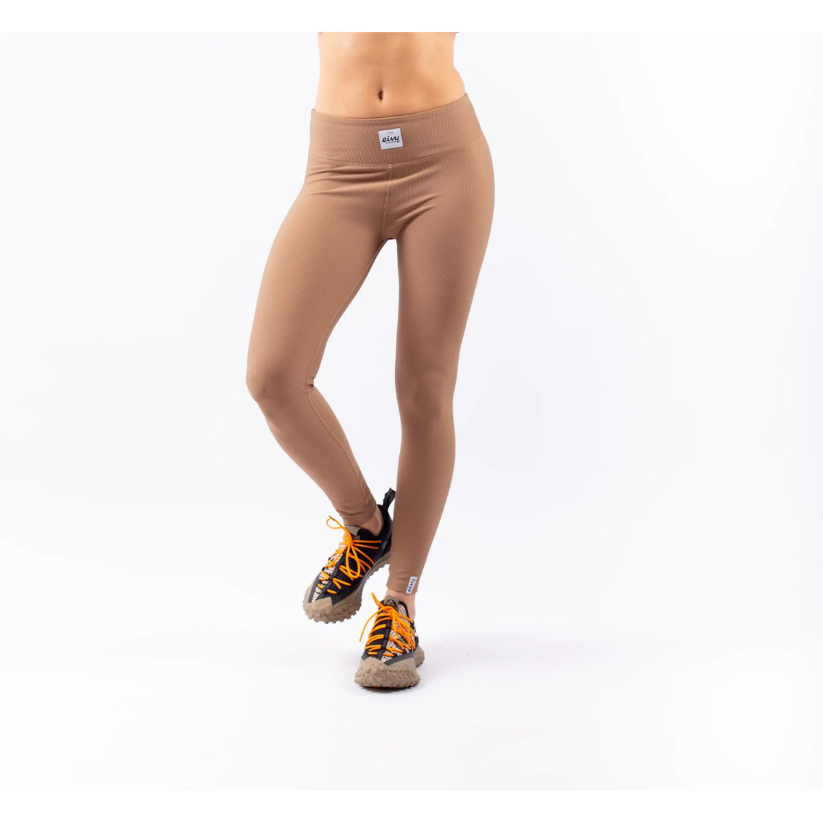 Icecold Rib Tights Eivy Icecold Rib Tights Faded Coffee, vue 2