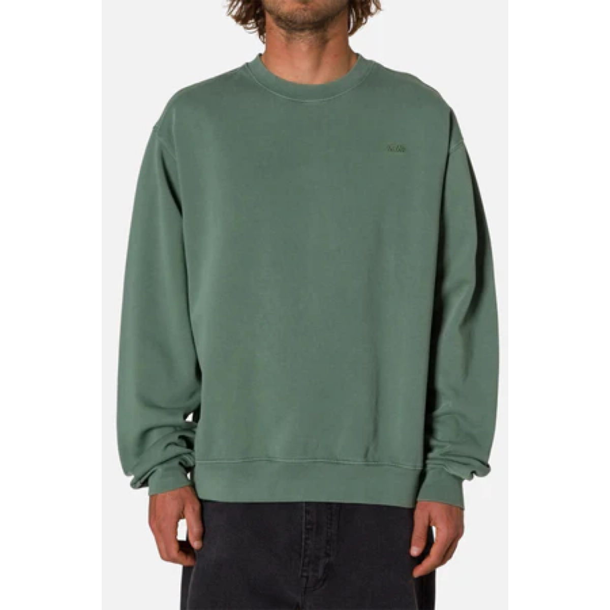 Embroidered Crew Fleece