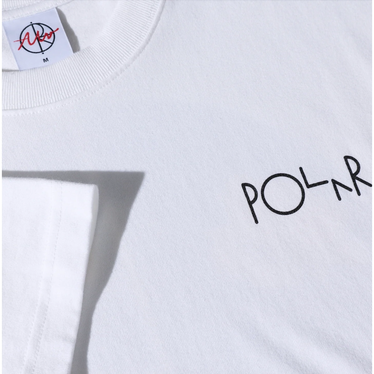 Fill Logo Tee Polar Skate Fill Logo Tee White, vue 3
