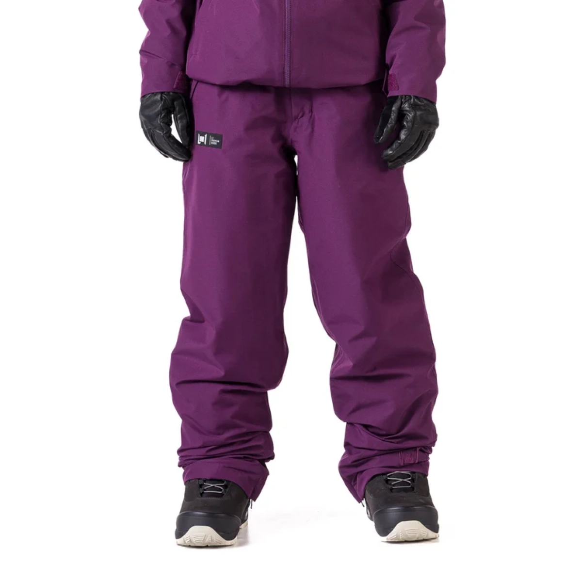Chroma W's Pant Skihose, Schneeschuh?, Gloves?, Schneehose, Skihose, Lila, isoliert, Handschuhe