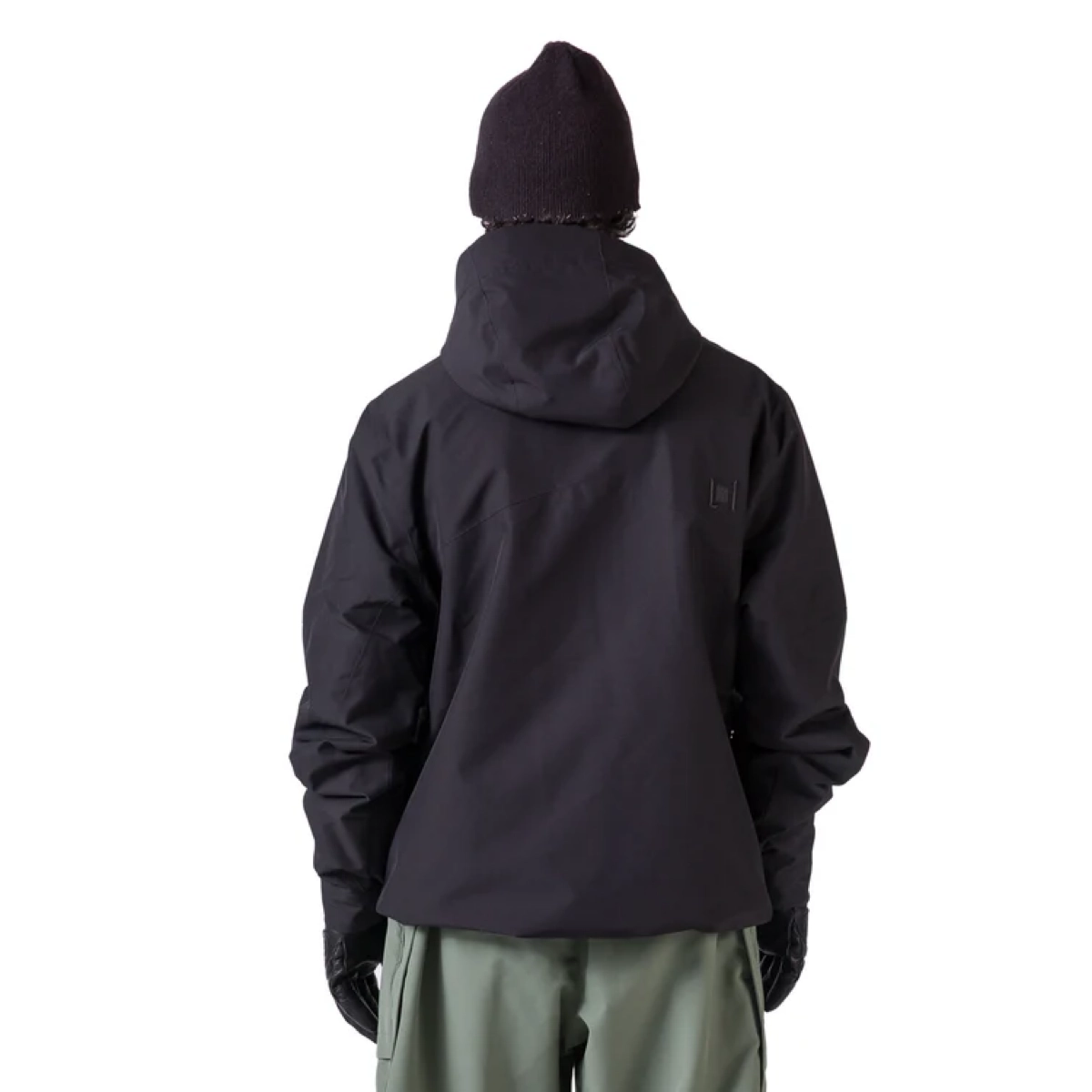 Rankin Jacket jacke, herrenjacke, windjacke, mantel?, outdoor, Rückseite, Jacke, Hoodie, Schwarz, Gloves