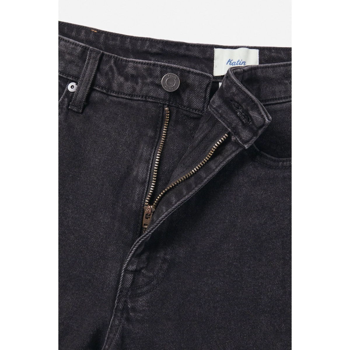 Ren 57 Classic Straight Jeans, bleu marine, fermeture à glissière, fermeture à boutons, coupe slim, jeans, denim, fermeture à glissière, noir, boutons