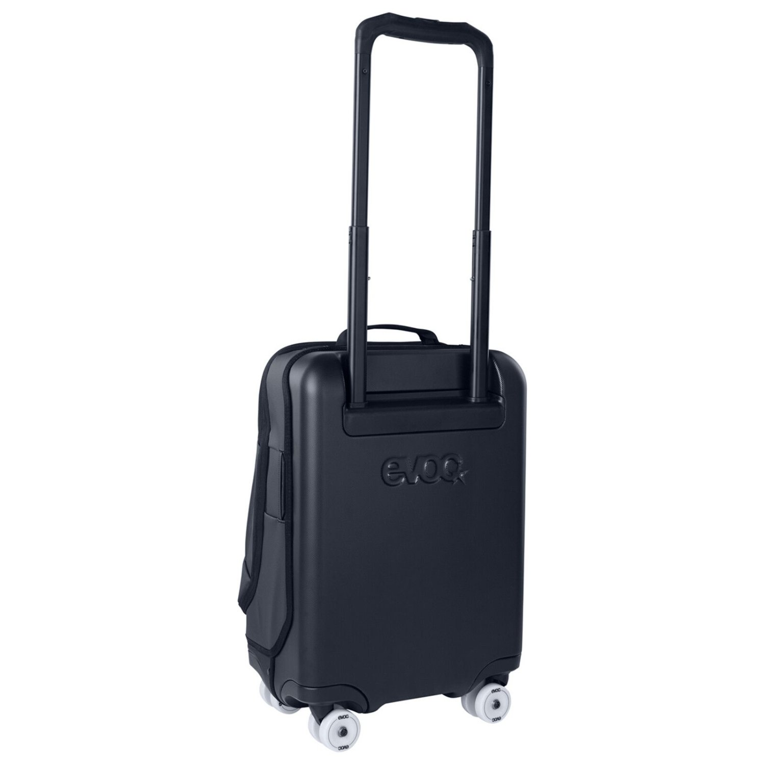 4-Wheel Trolley 40L Koffer, Reisekoffer, Trolley, Hardcase, Schwarz