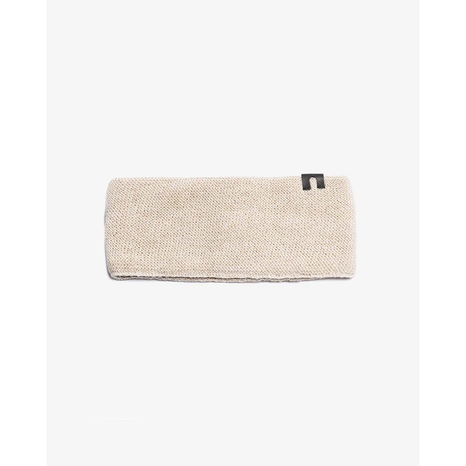 Bandeau, tricot, beige, textile