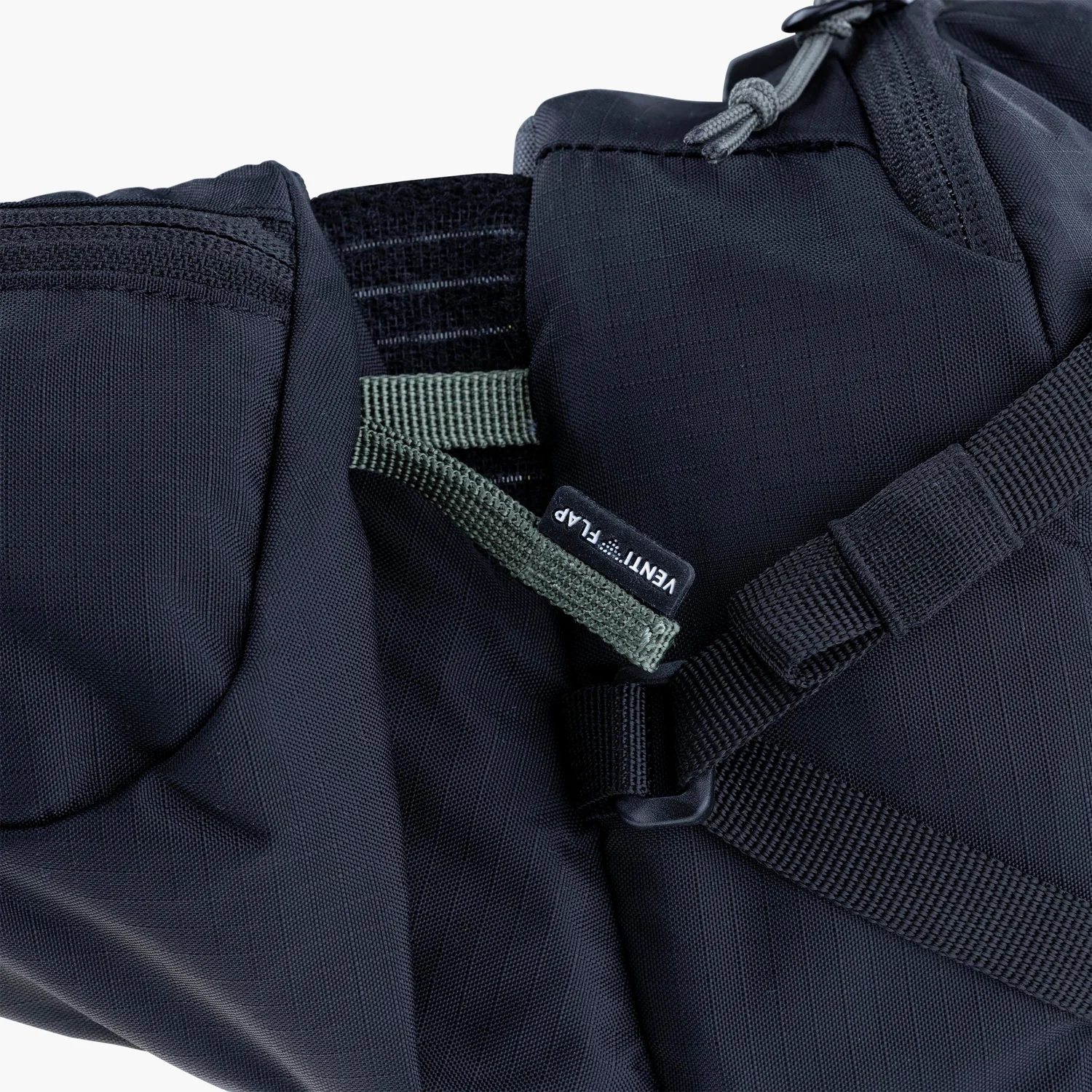 Hip Pack Pro 3L Sac à dos, noir, tissu, compartiment à fermeture éclair, sangles de compression