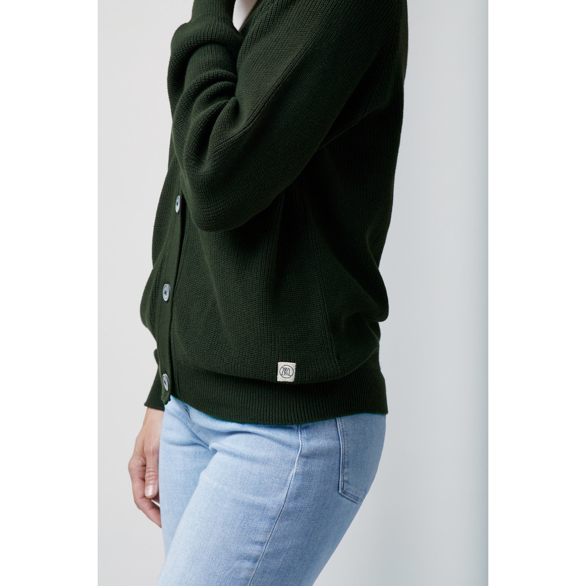 W Ida Cardigan Swiss Edition Vlies, Strickwaren, Pullover, Jacke, Sweatshirt