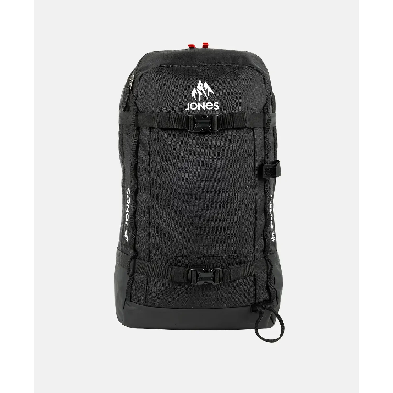 Rucksack, Schwarz, Textilgewebe, Kompressionsriemen, Steckschnallen