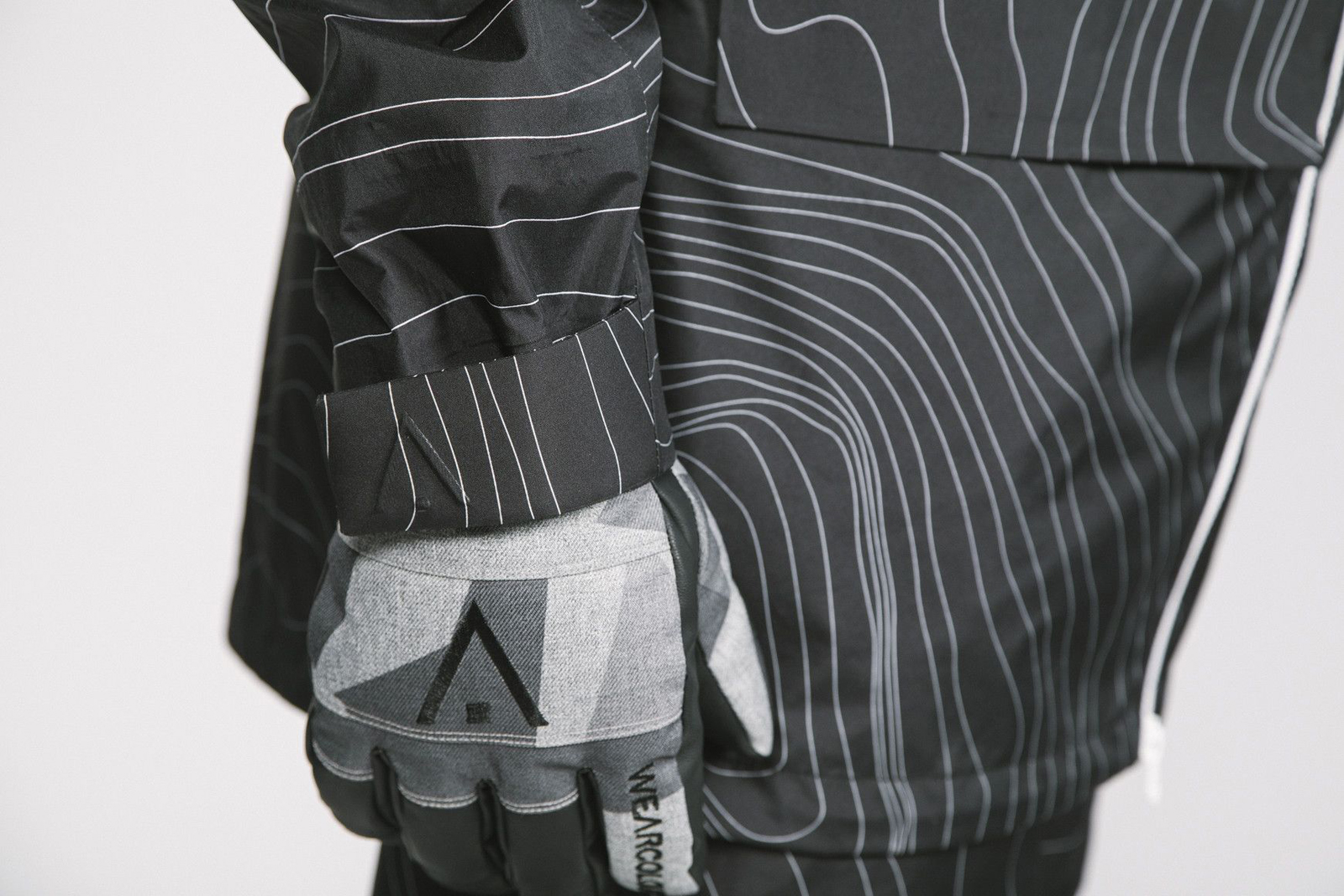 Raven Jacket WearColour Raven Jacket Black Elevation, vue 5