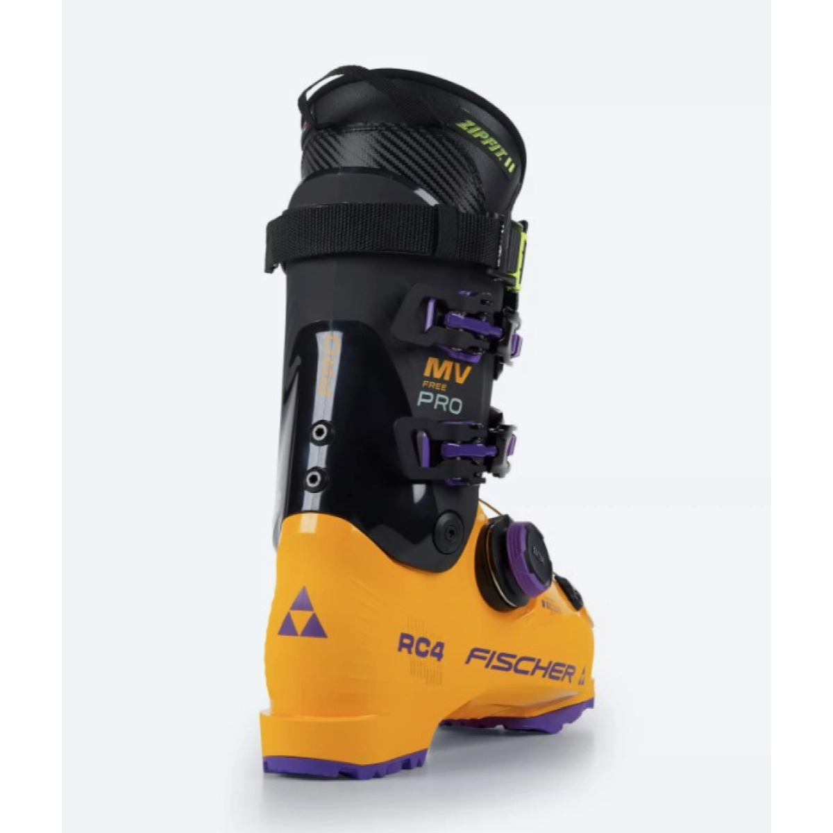 RC4 Free Pro MV BOA Fischer RC4 Free Pro MV BOA Mango/Carbon, vue 2