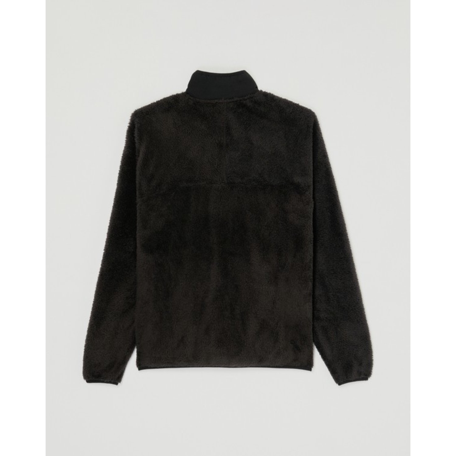 Federfleece, Fleece, Schwarz, Pullover, High-Neck