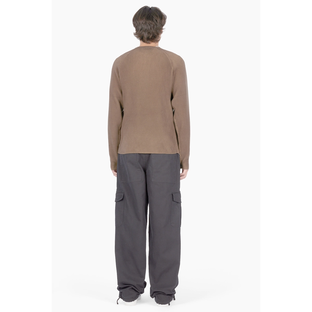 braun, langarmshirt, cording, schwarz, hose, Langarmshirt, Kleidung, braun, Pullover, Rundhalsausschnitt