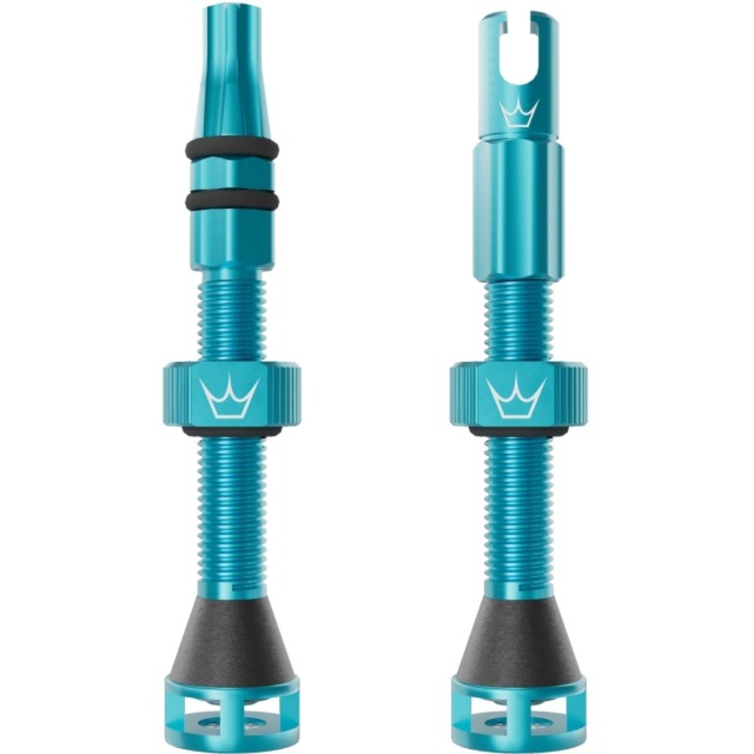 Holeshot TL Fast Flow 42mm Pointe Trekker, rehausse d'escalade, adaptateur en aluminium, pièces à visser bleues, pointe de sommet