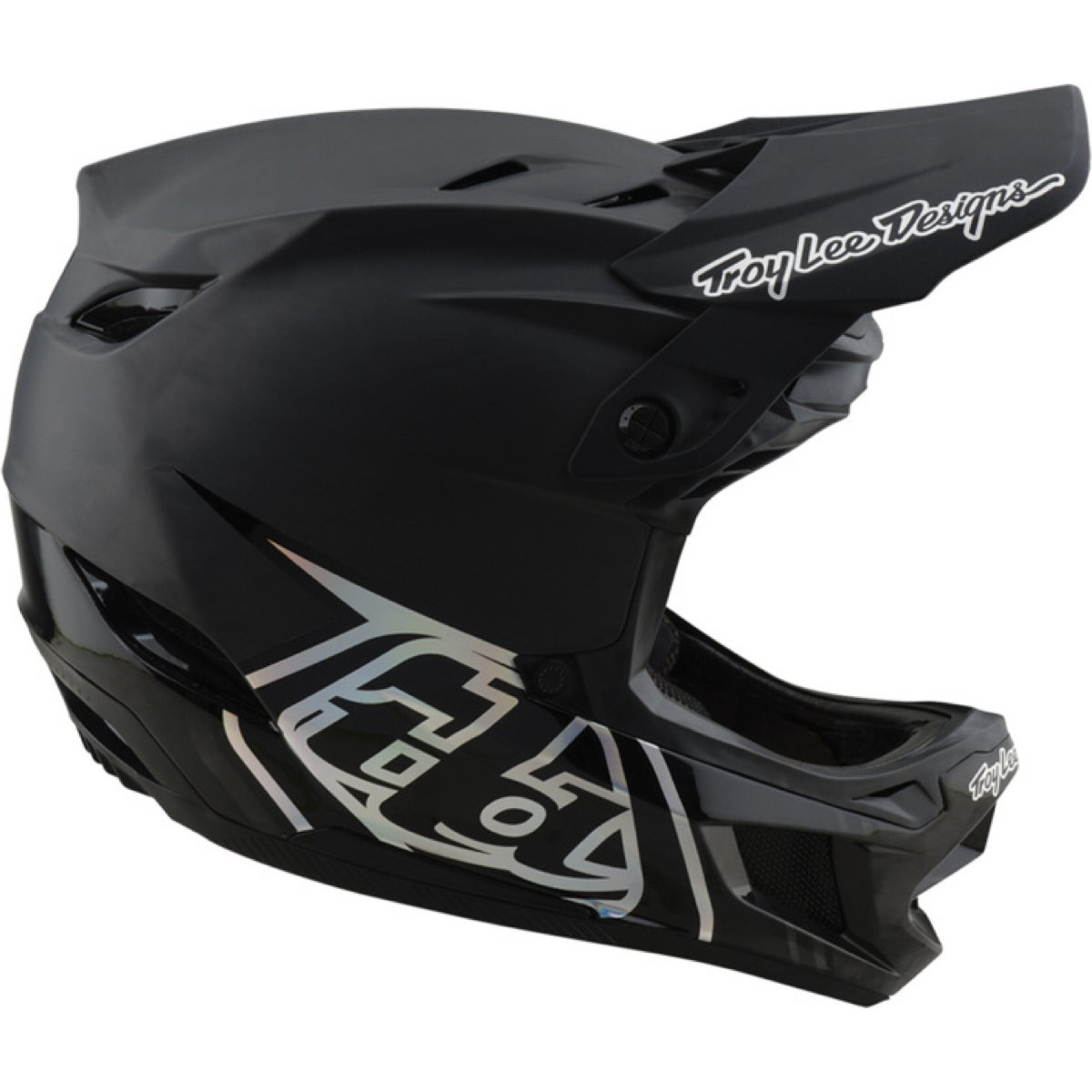D4 Carbon Helmet W/MIPS Troy Lee Designs D4 Carbon Helmet W/MIPS Schwarz, vue 2