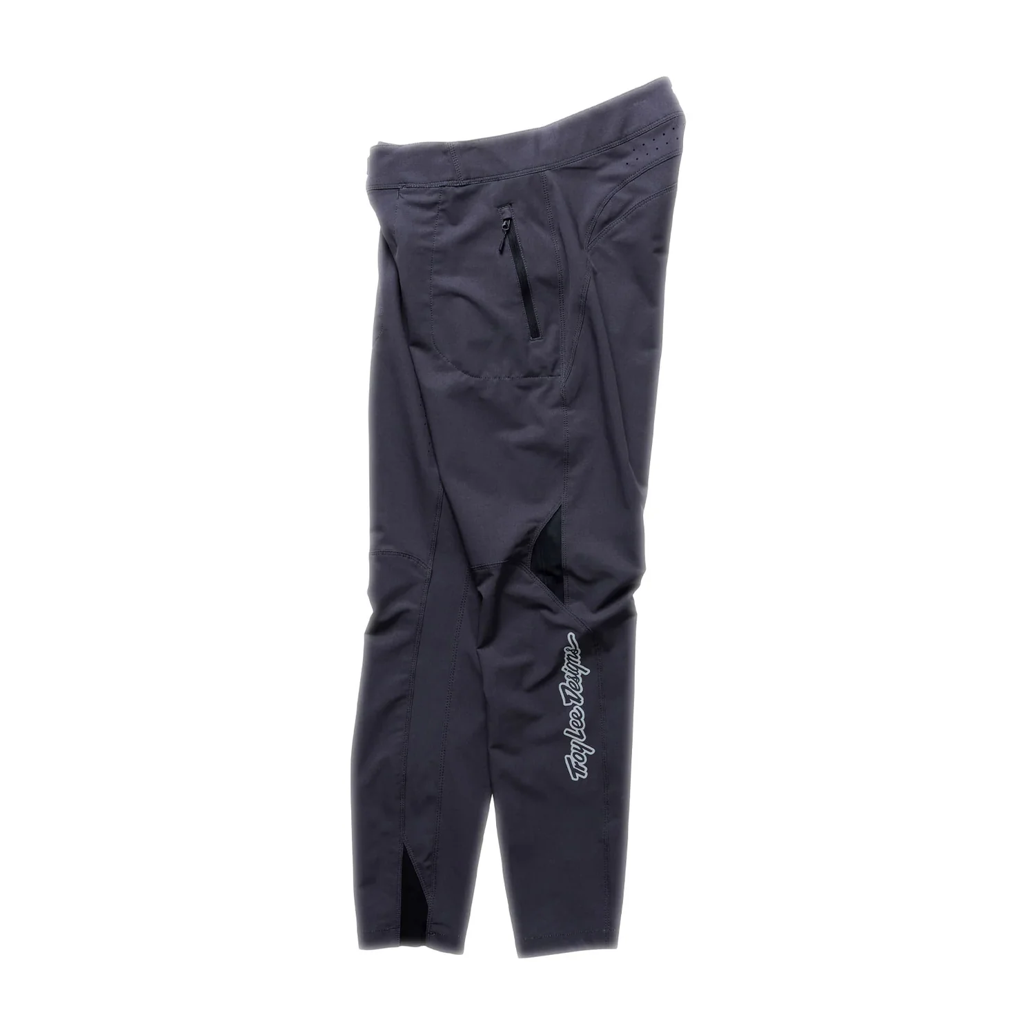 Motorradhose, dunkelgrau, Stretchmaterial, Reißverschlusstasche, Belüftungseinsätze