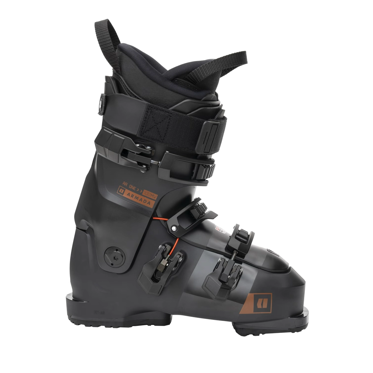 AR ONE 100 MV Snowboard-Schuh, Boa-Verschluss, starrer Schaft, Schnallen, Hochgeschnittener Schuh