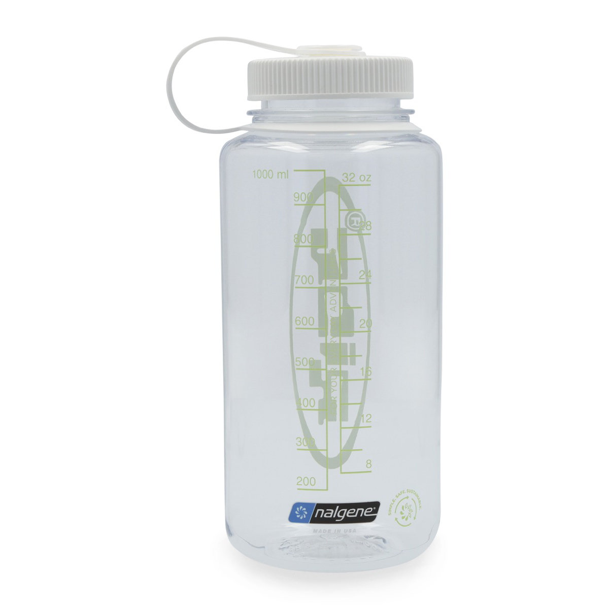 Nalgene Bottle Ride Nalgene Bottle Clear, vue 2
