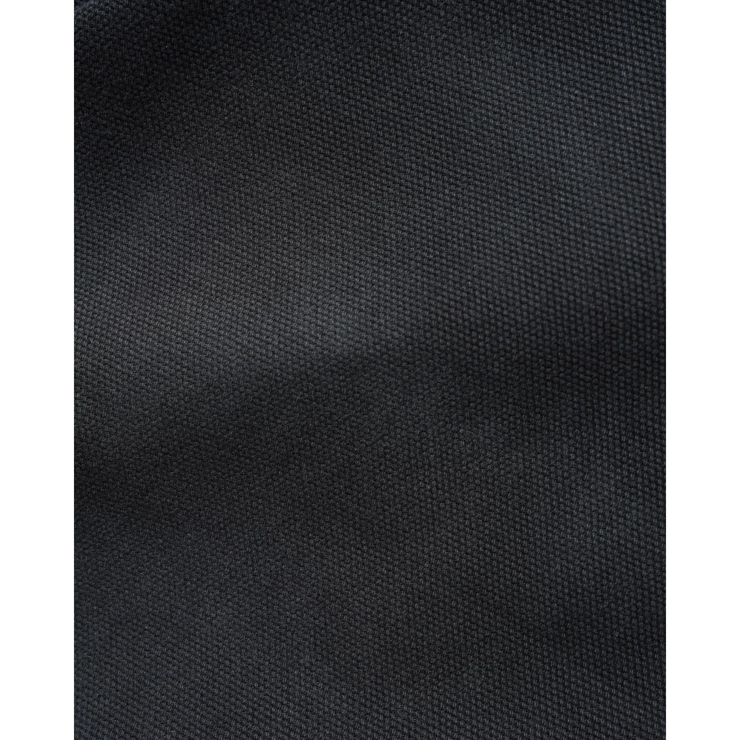 Work Pants Schwarzer Stoff, Gewebte Struktur, Feines Karomuster