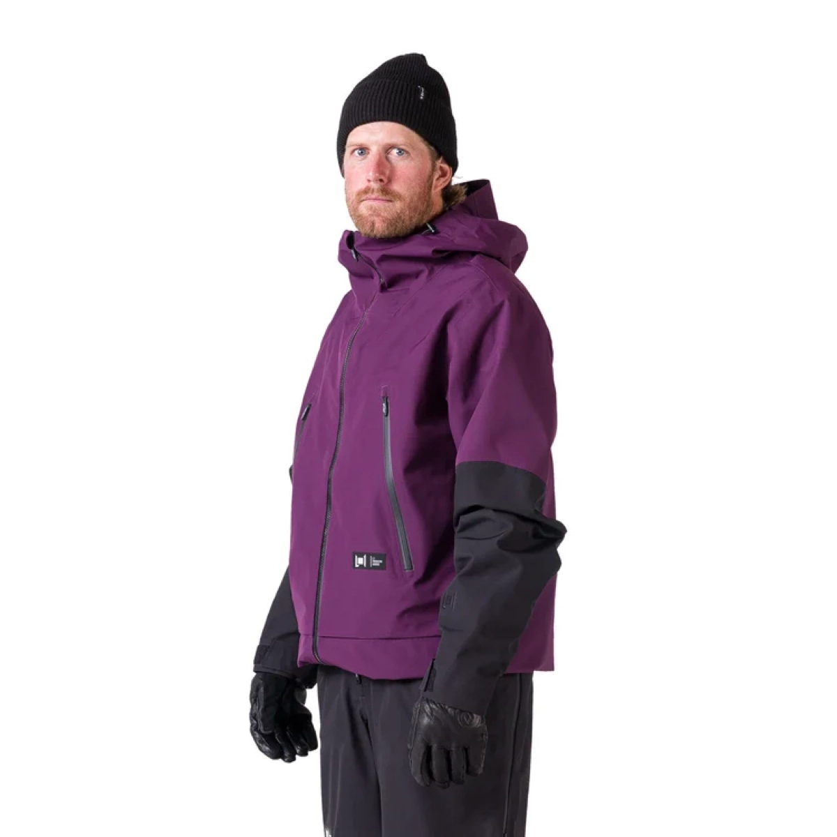 Veste pour homme, veste de ski, veste de pluie, veste violette, matière : nylon, veste de randonnée, veste de pluie, manteaux/vestes, veste à capuche, couleur violette