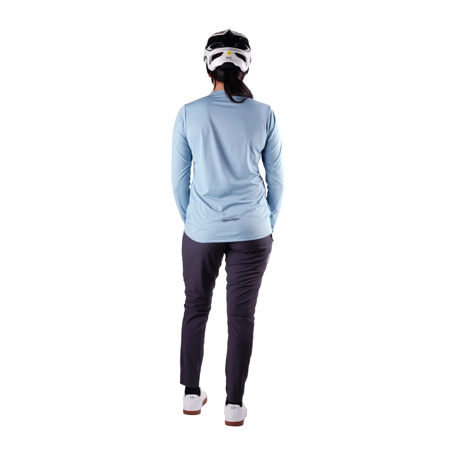 Womens Lilium Pro Pant Langarmshirt, Fahrradtrikot, Hellblau, Damenbekleidung, Rundhalsausschnitt