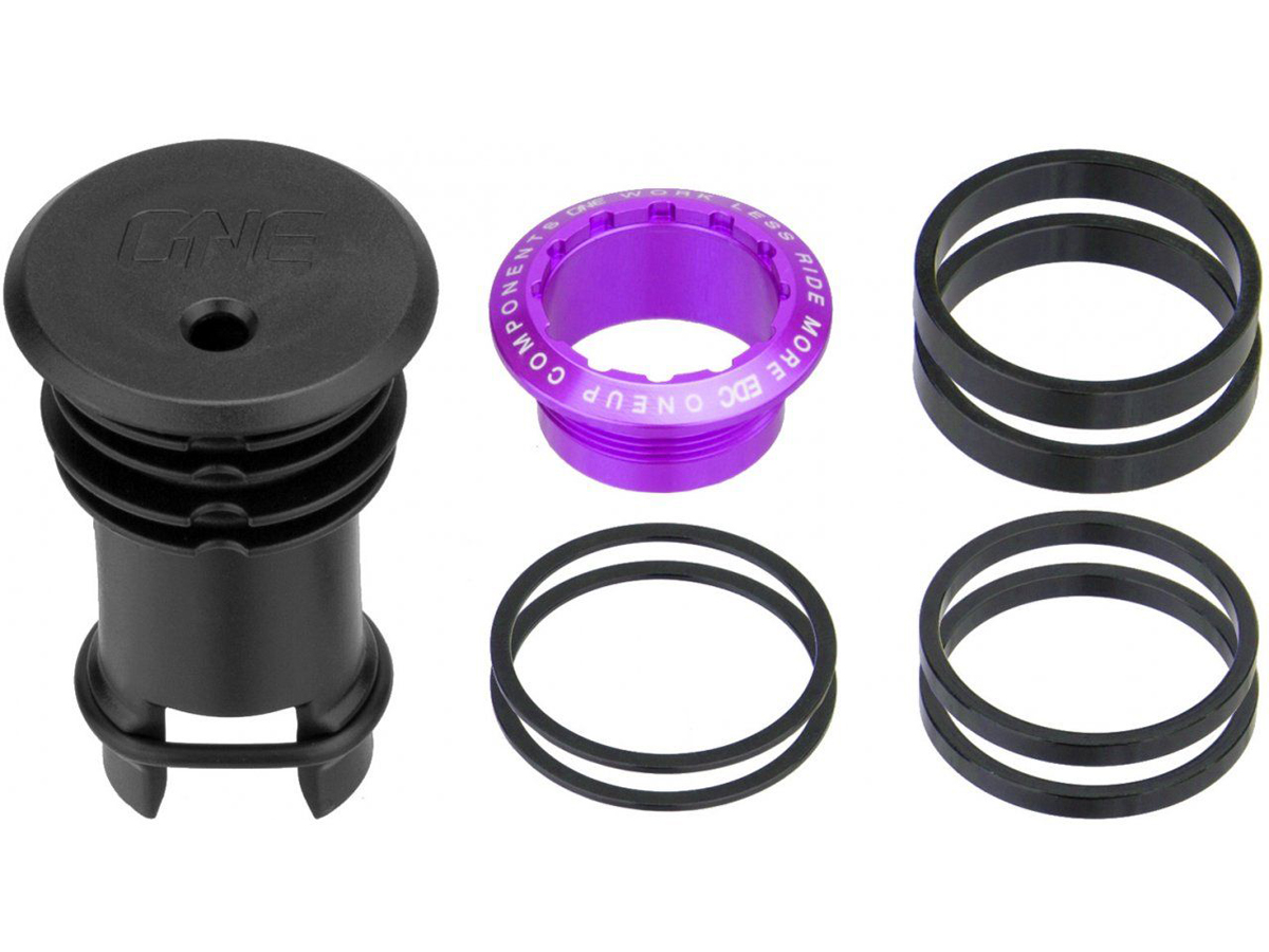 Edc Top Cap OneUp Components Edc Top Cap Purple