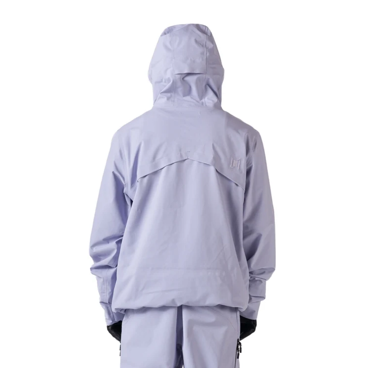 Hooded jacket, Windbreaker, Lila Farbe, Rückenansicht, Langarm, Hoodie, Jacket, Windbreaker, Hooded, Lilac