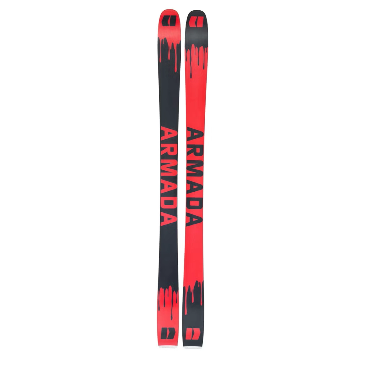 Skis, snowboard, planche, rouge/noir, Armada
