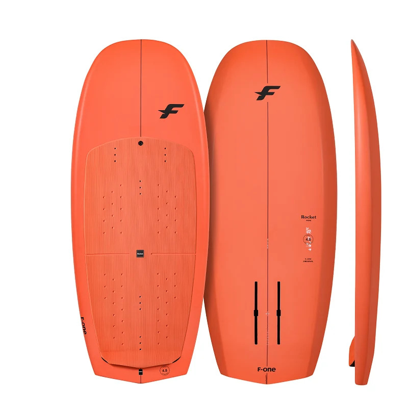 Softboard, Surfboard, Orange, finless, Pads