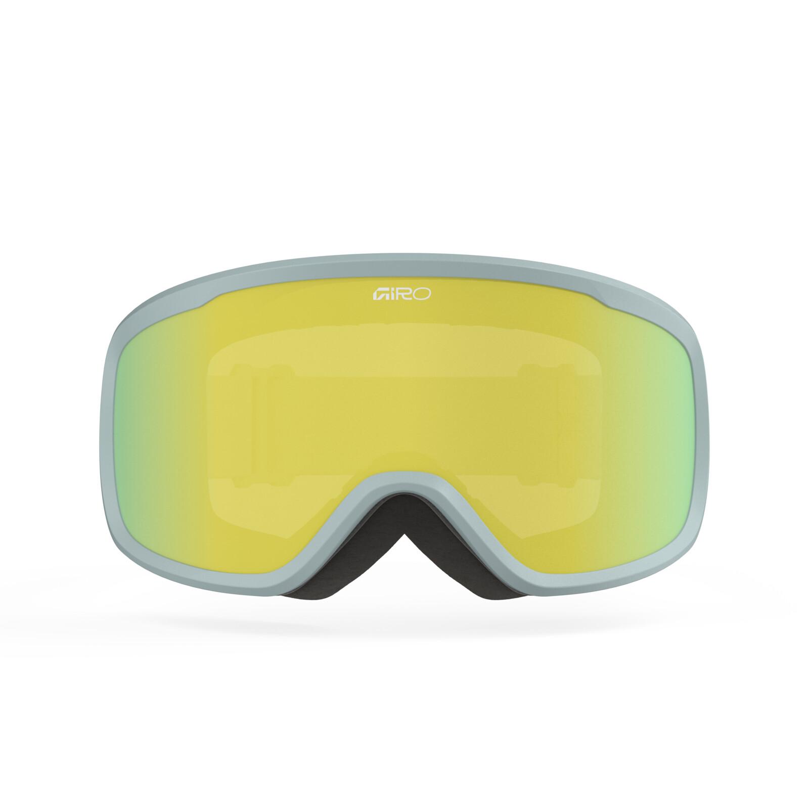 W Roam Flash Goggle Lunettes de ski, noires, teinte jaune, vision panoramique, verre breveté