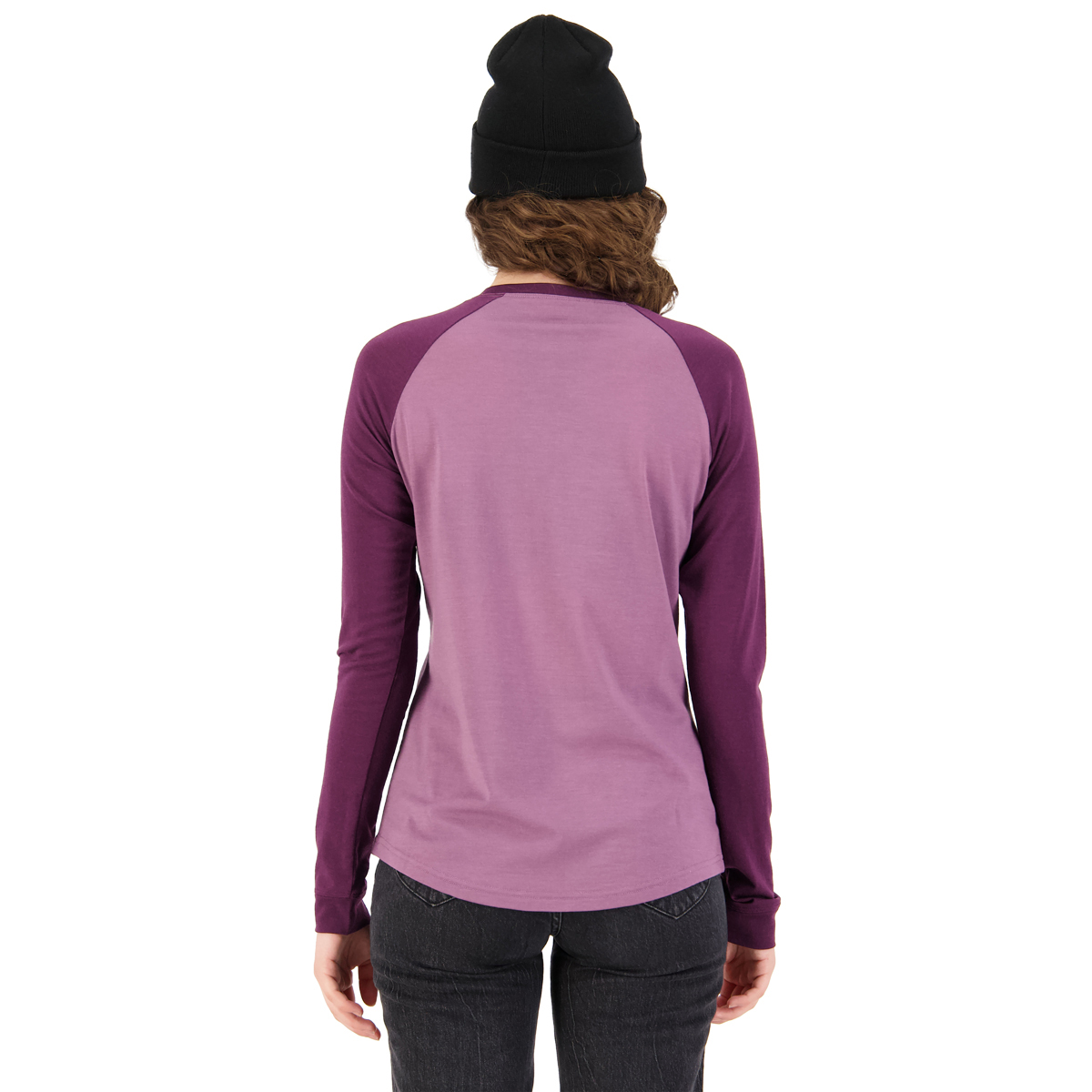 Icon Raglan Mons Royale Icon Raglan Wine / Mauve, vue 2