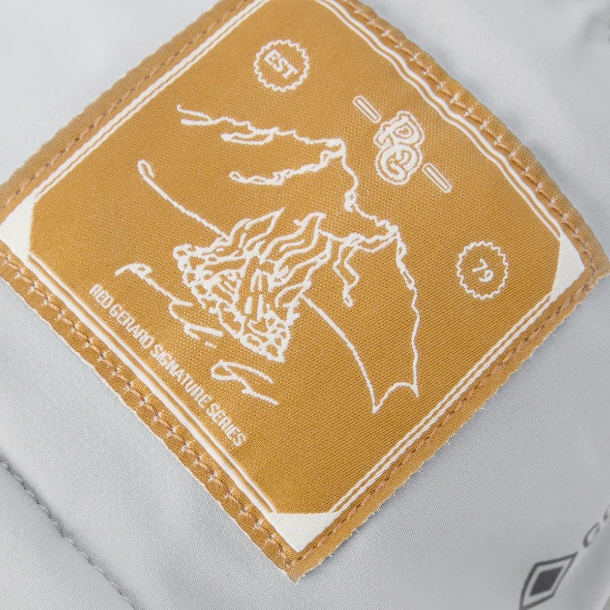 Team Excrsn Gtx Glv R.Gerard Patch, Label, Canvas, Orange, Stiching