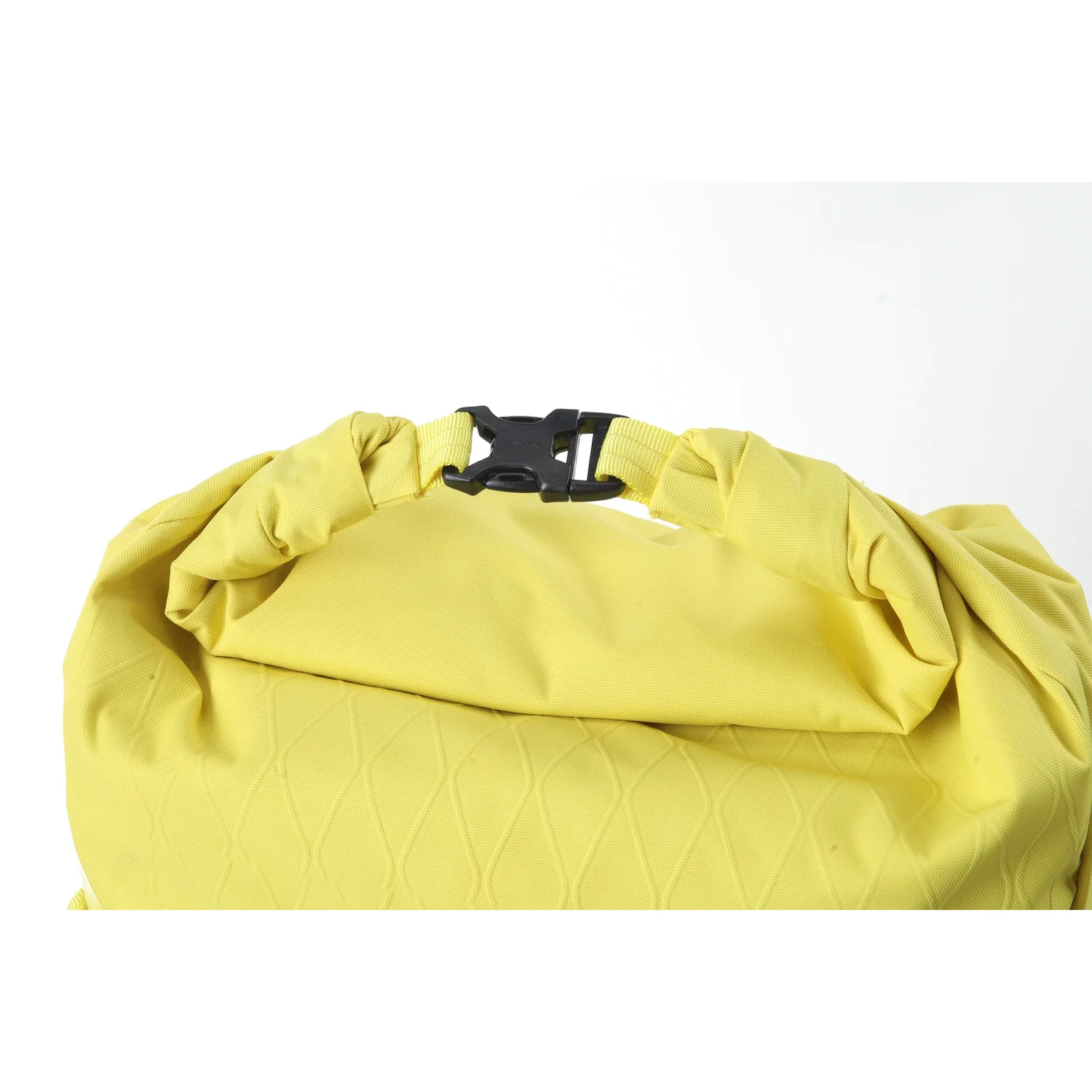 Splitpack 30 Trockensack, Rollverschluss, Kunststoffschnalle, Gelb, Strukturiertes Gewebe