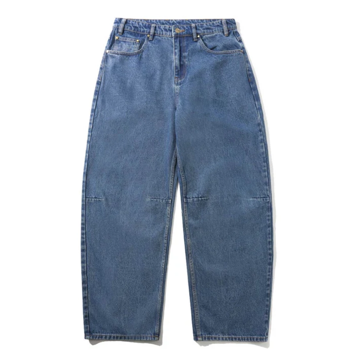 Wide Cut Denim Jeans Butter Wide Cut Denim Jeans Mid Blue