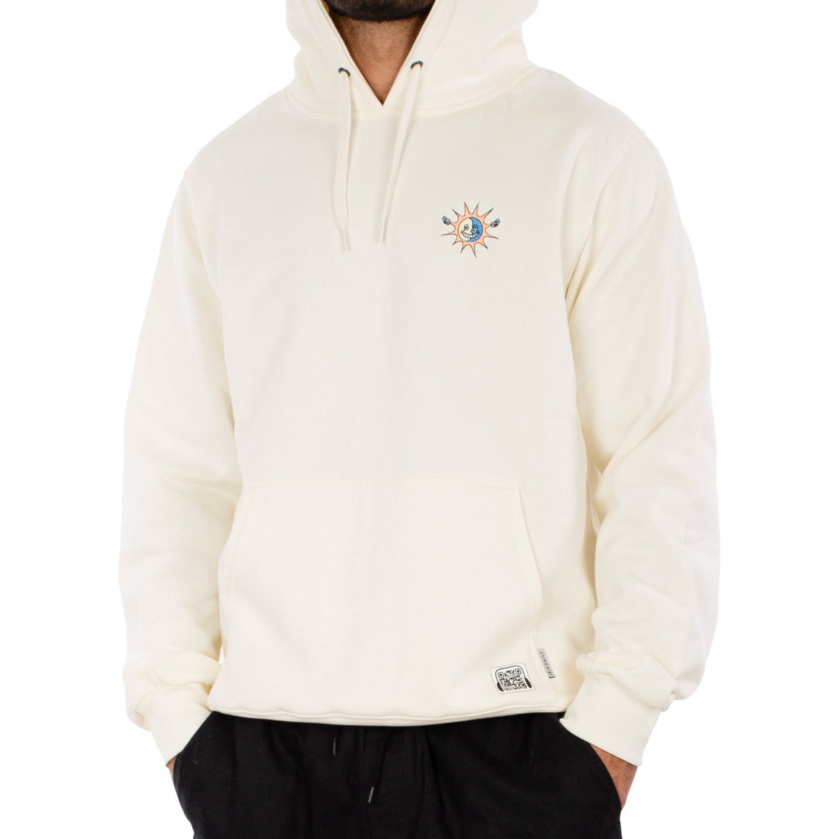 Together Emb Hoodie Iriedaily Together Emb Hoodie Offwhite