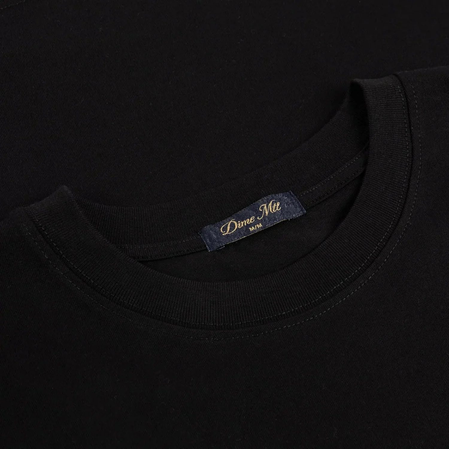 Cursive Cloud T-Shirt Dime Cursive Cloud T-Shirt Black, vue 2