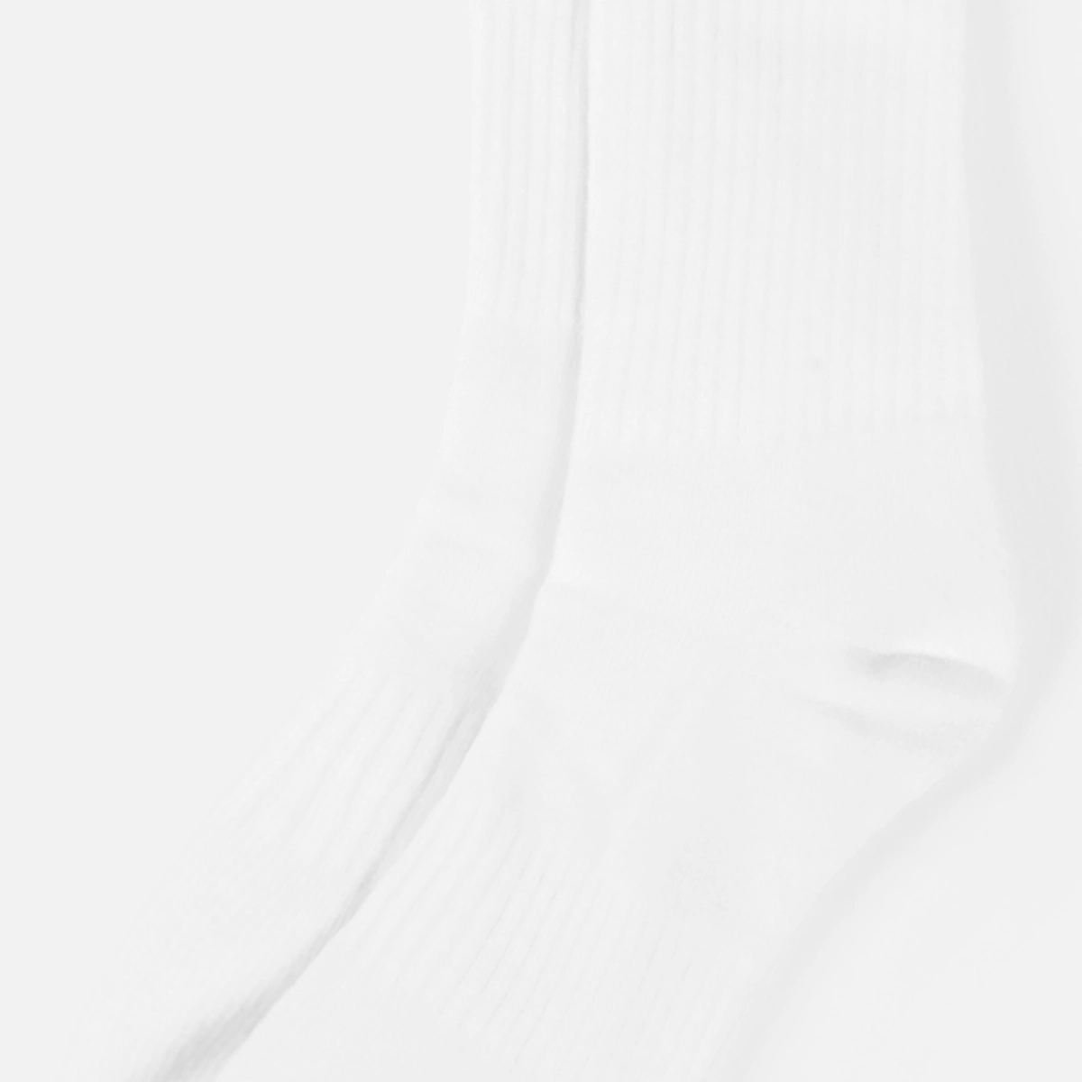 Two Pack Long Socks Col, texture côtelée, blanc, pull, vêtement
