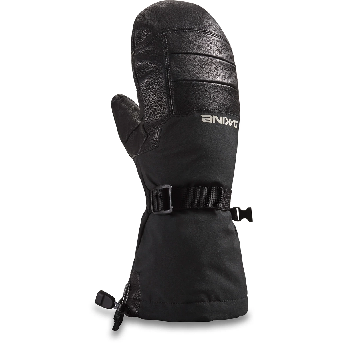 Handschuh, Winterhandschuh, Schwarz, Sturm-/Skihandschuh, Schnalle