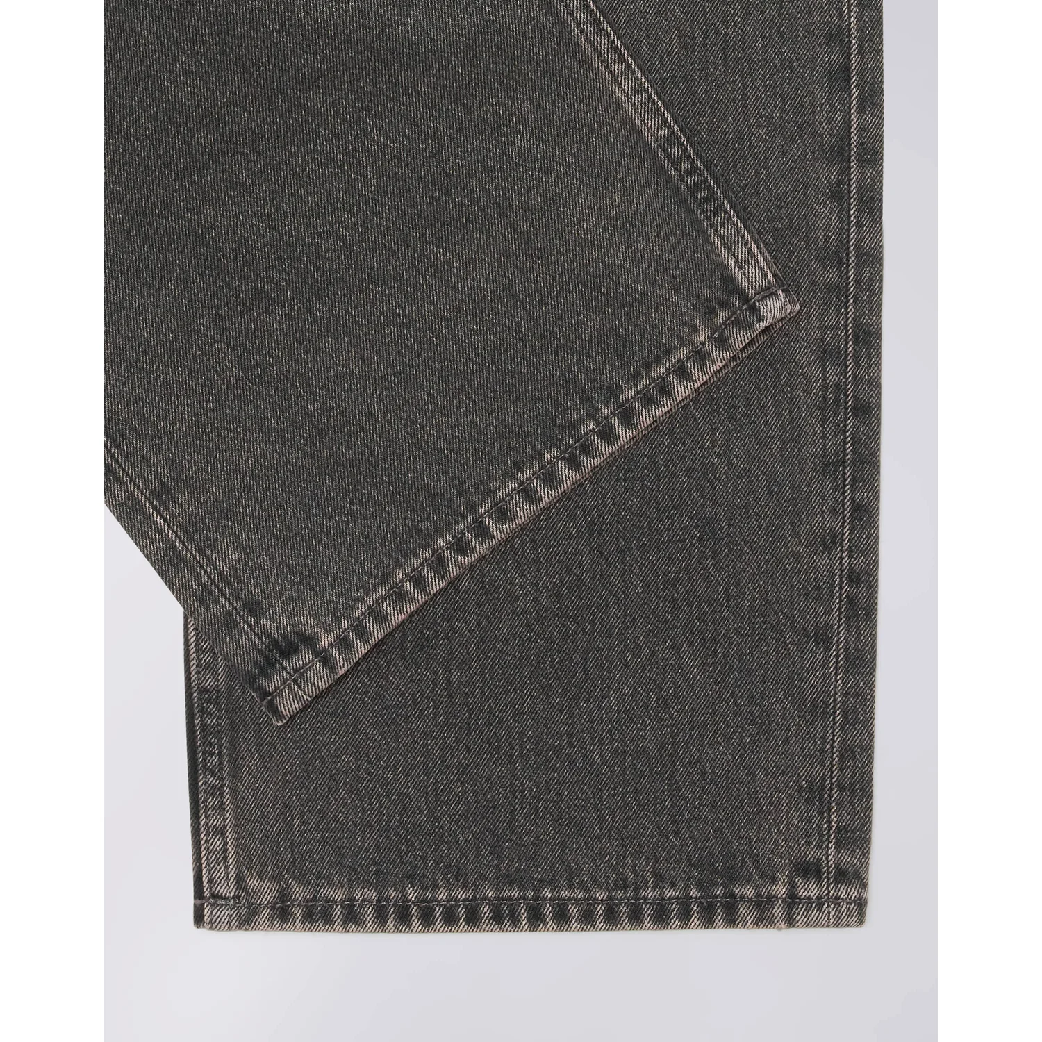 W' Lexie Pant Jeansstoff, Dunkelgrau, Waschung, Baumwolle