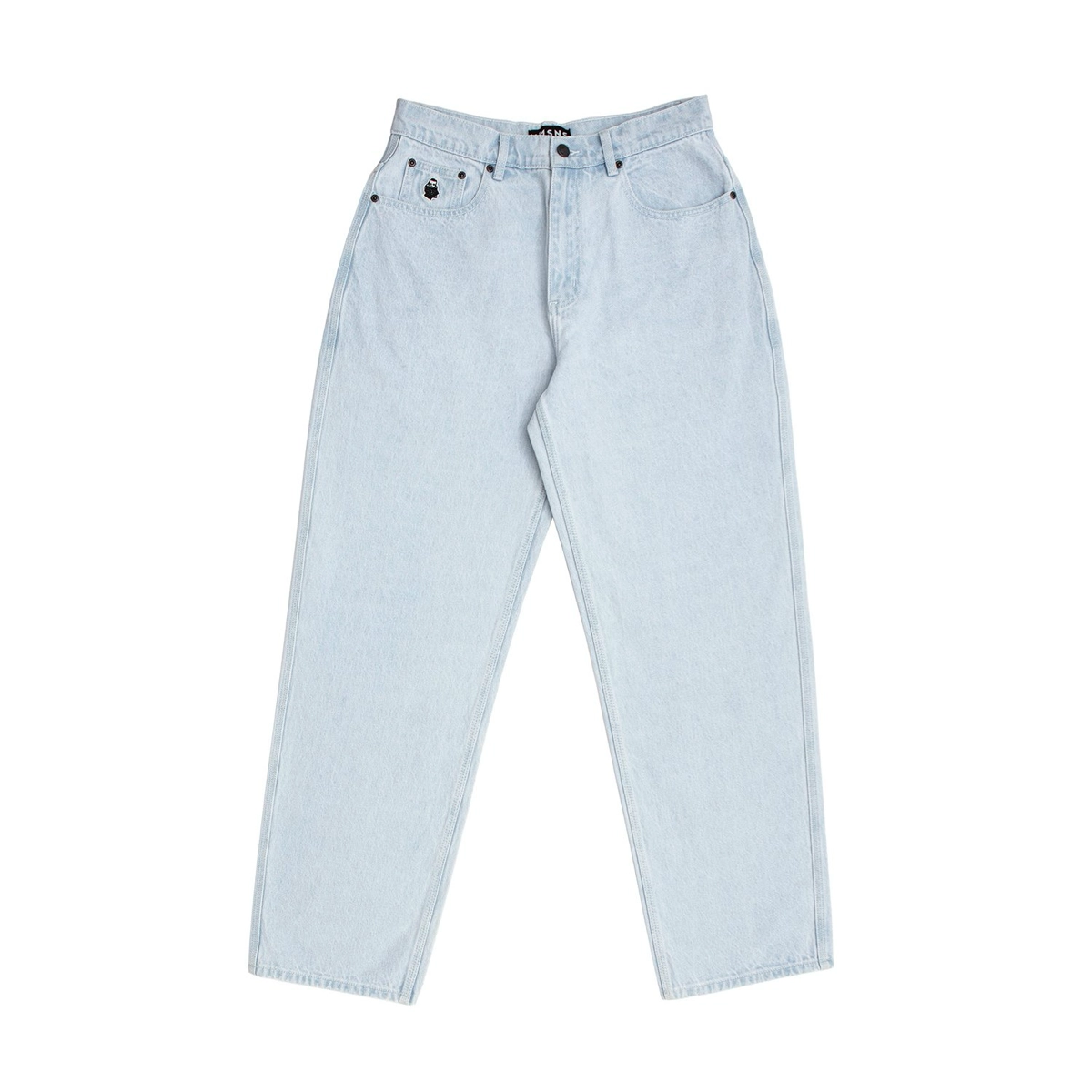 Bigfoot Jeans, Hose, Denim, Light blue, Straight leg