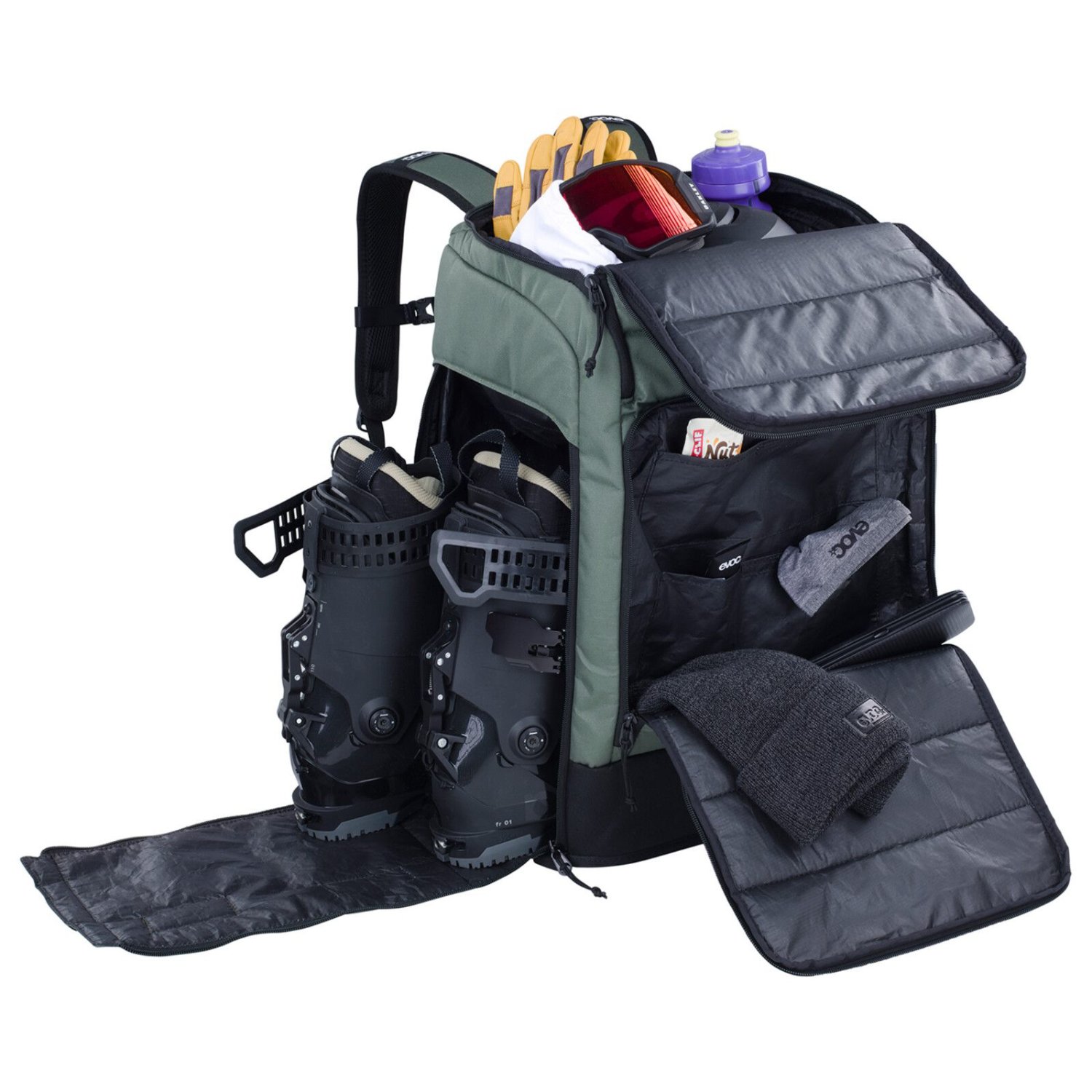 Gear Backpack 60 Sac à dos, sac à skis, sac à skis, sac à dos de ski, sac à chaussures