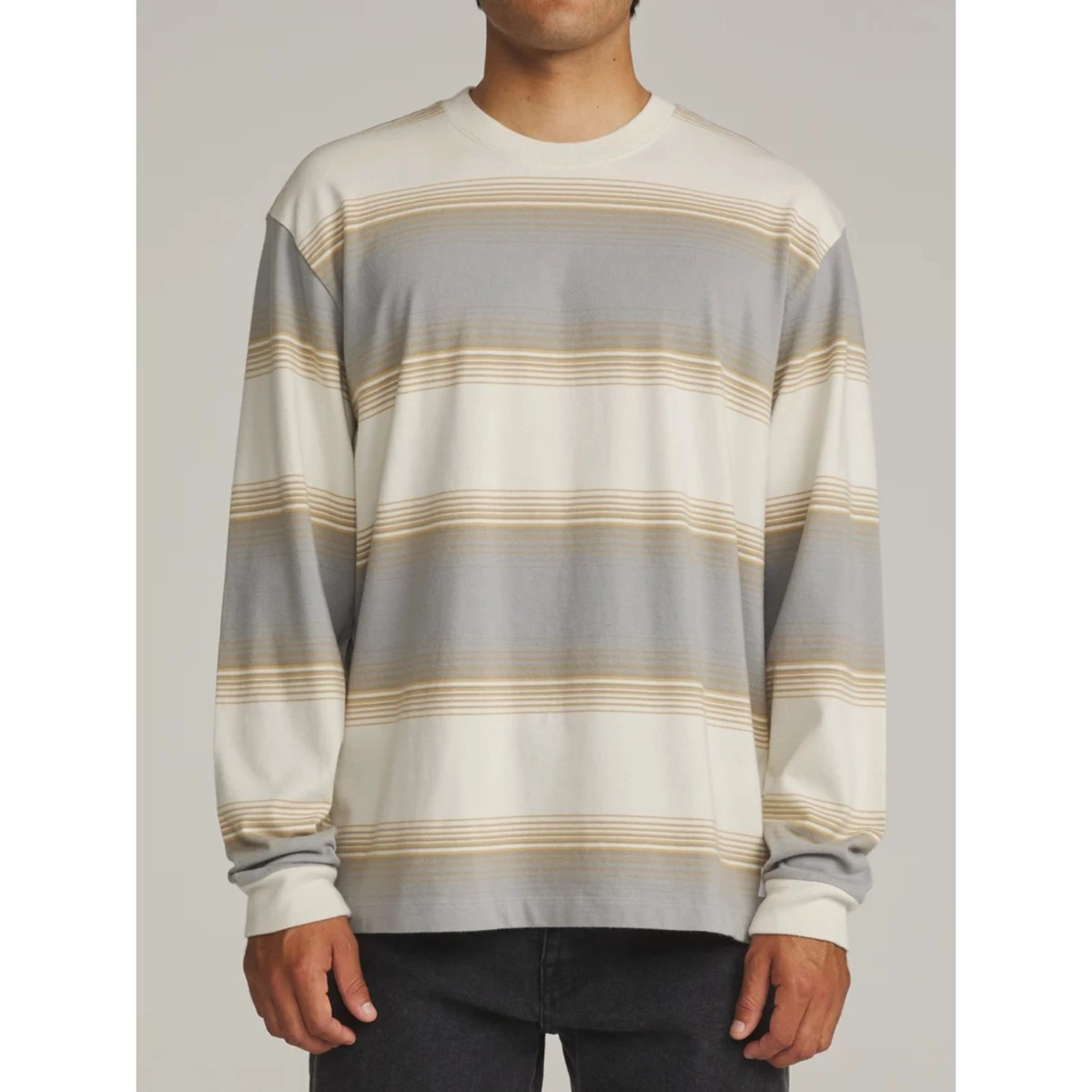 Pullover, Streifen, Longsleeve, Sweatshirt, Casual