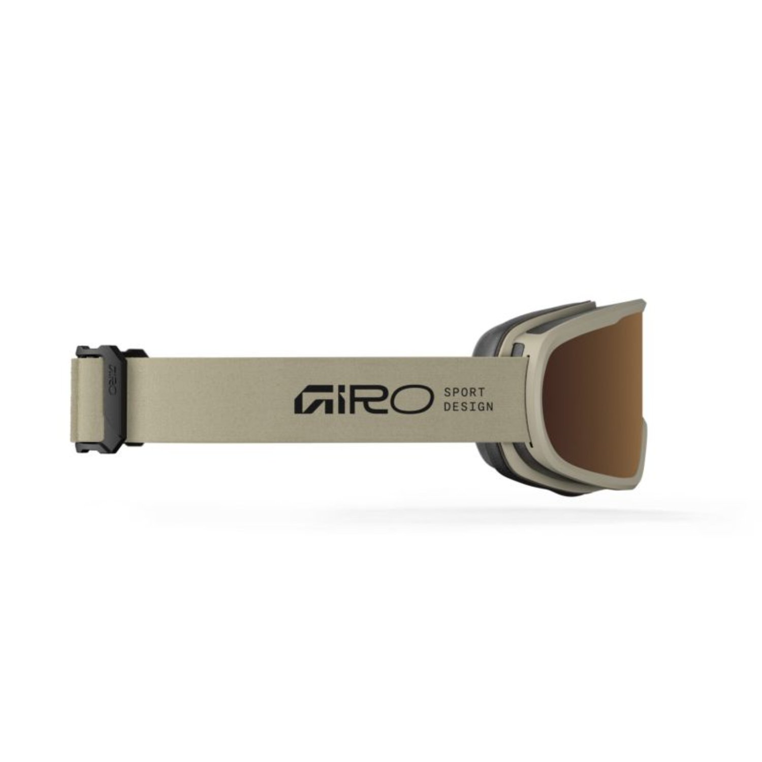 Roam Flash Goggle Goggles, Skibrille, Sandfarben, Schwarz, Skiteln