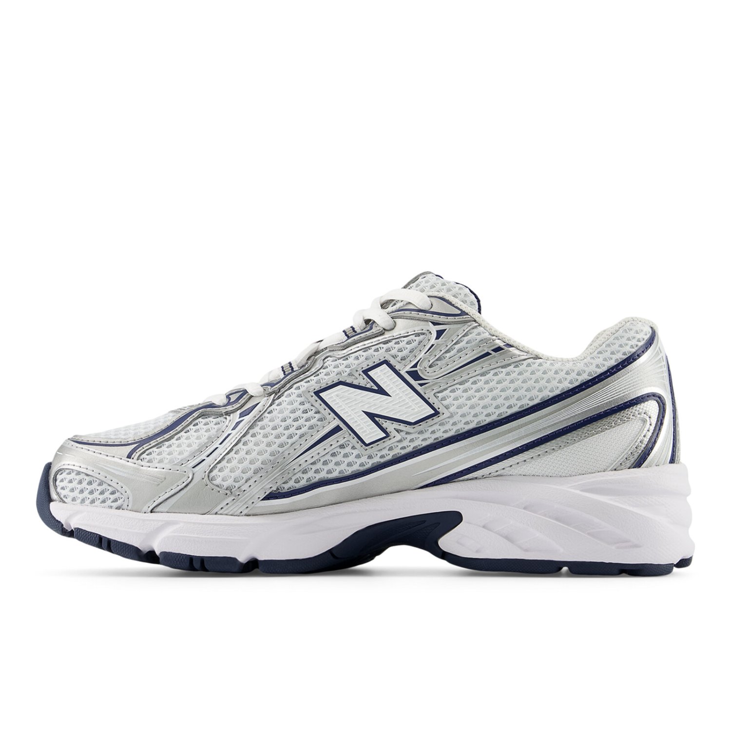 U 740 Baskets, chaussures de course, mesh, chaussures à lacets, gris-bleu