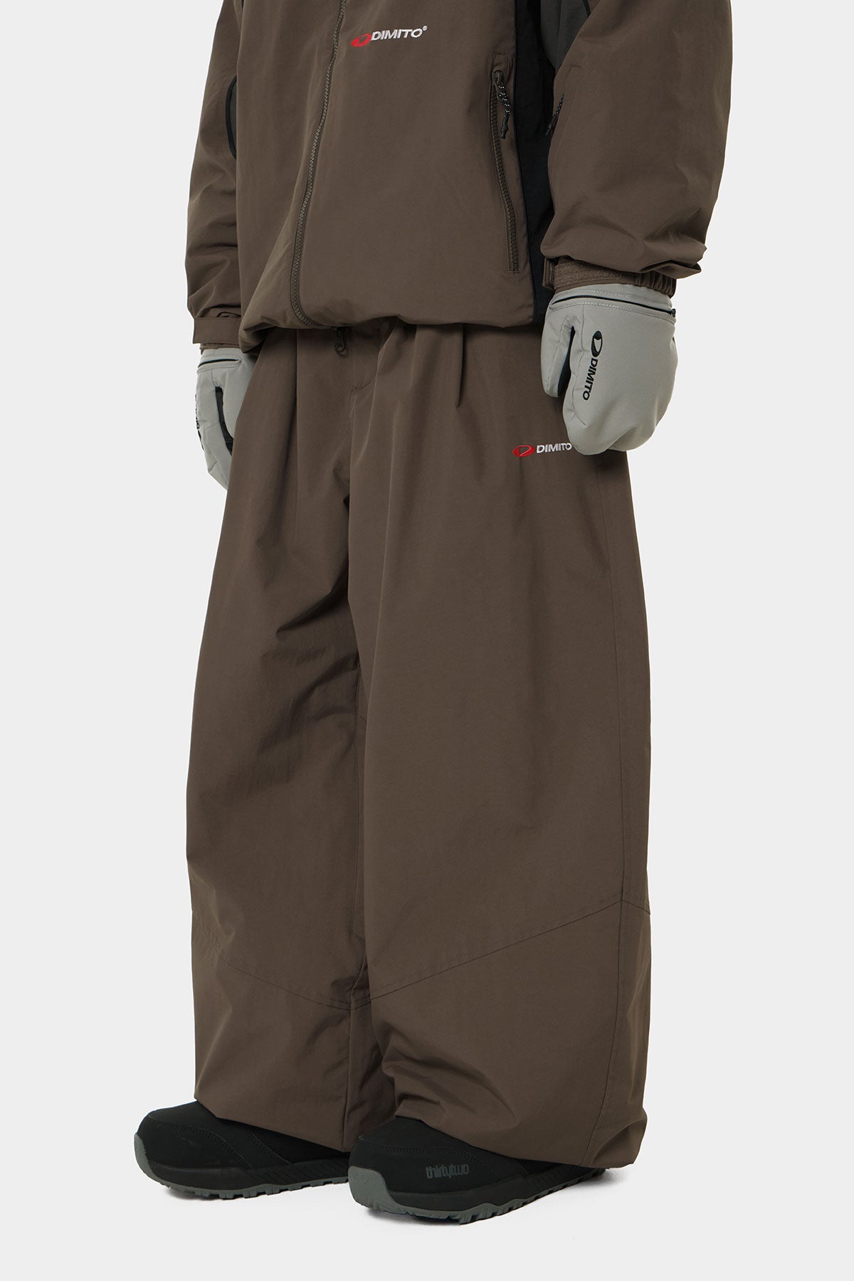 Air Force Banded Pants Dimito Air Force Banded Pants Deep Brown, vue 7