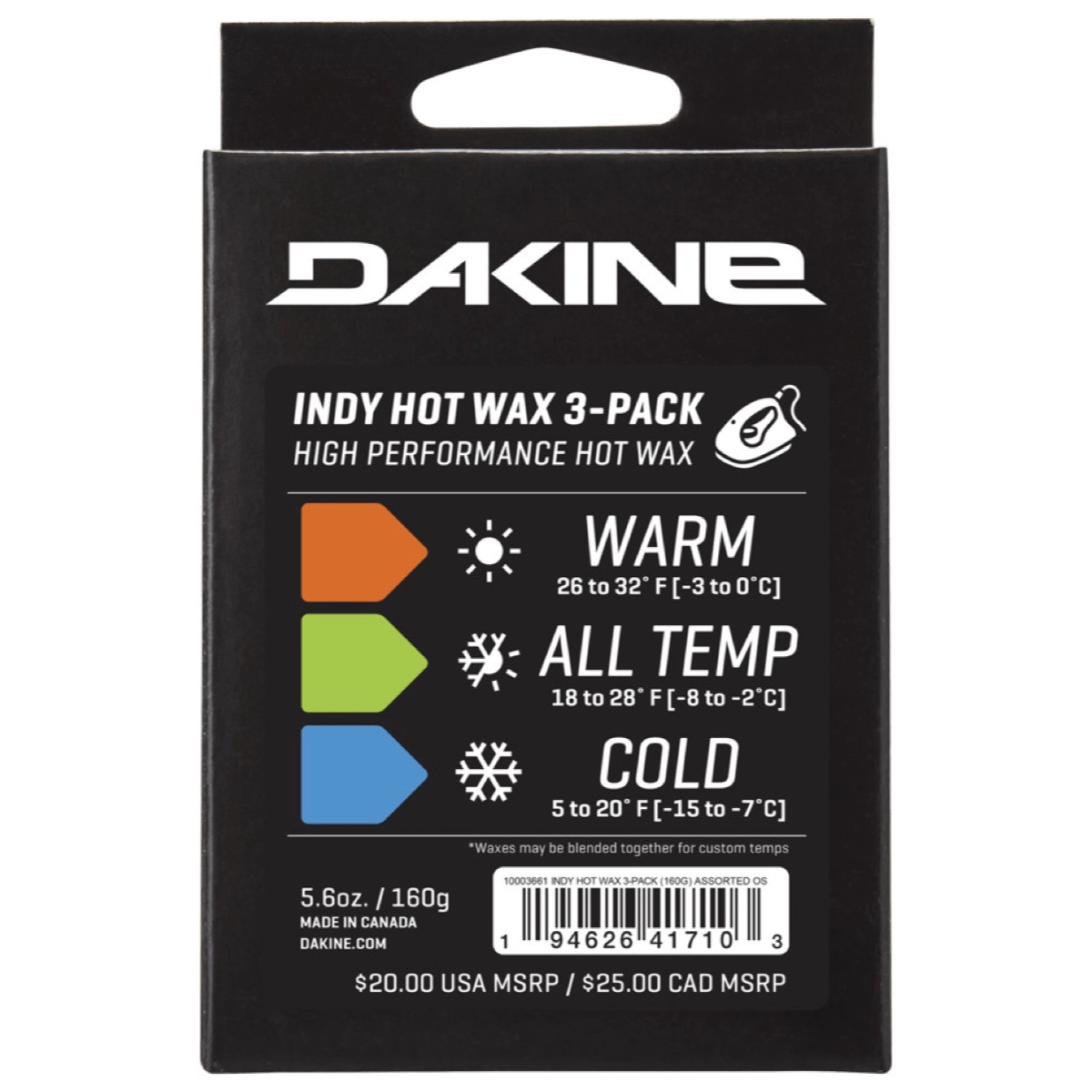 Indy Hot Wax 3-Pack 160G