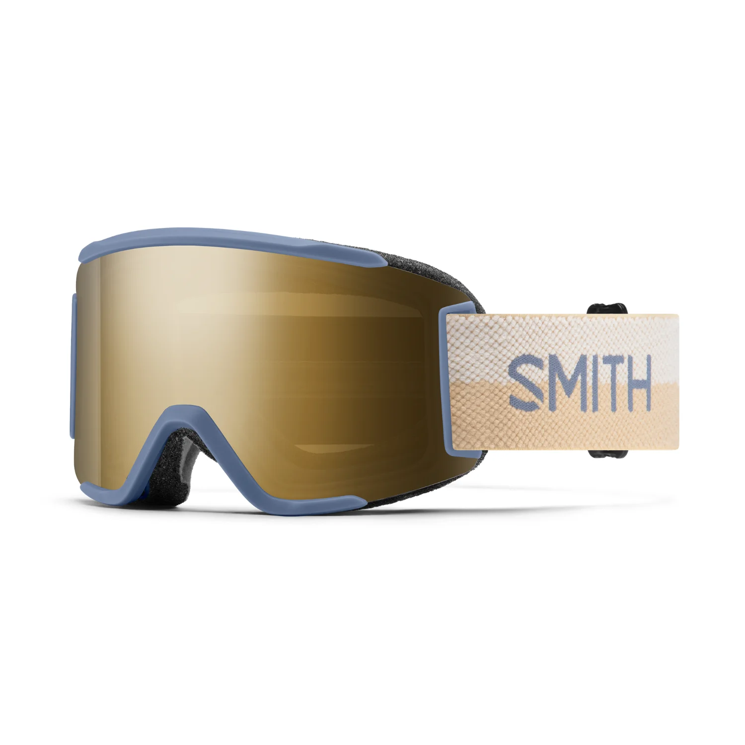 Squad S Lunettes de protection, masques de ski, verres bronze, monture bleue, protection visuelle
