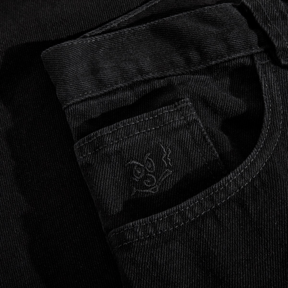 Bekleidung, Jeans, Hosen, Schwarz