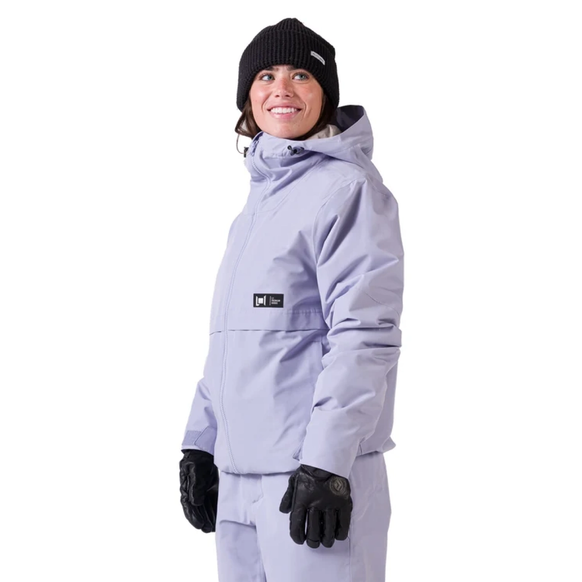 Winterjacke, lila, Mütze, Handschuhe, Beanie, Winterjacke, Parka, Kapuze, Lila, Handschuhe
