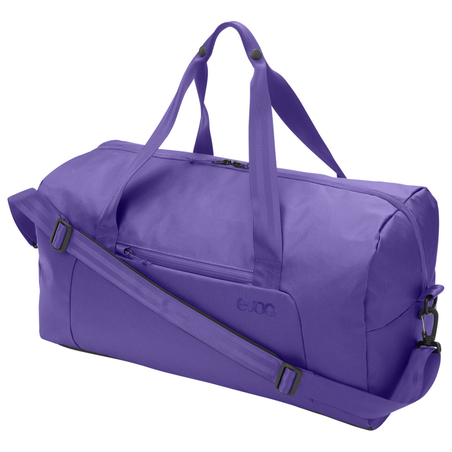 Weekender 40L Sporttasche, Duffle, Violett, Reisetasche, Gepolsterter Tragriemen
